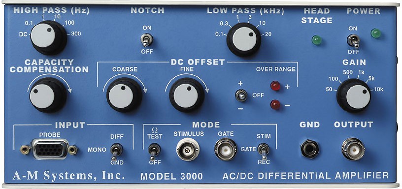 3000型AC/DC 差分放大器 A-M SYSYTEM